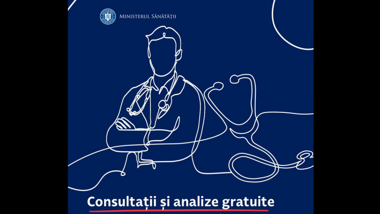 Ministerul Sanatatii: Indiferent ca esti asigurat sau nu, beneficiezi de consultatii de la medicul de familie si analize gratuite Imagine
