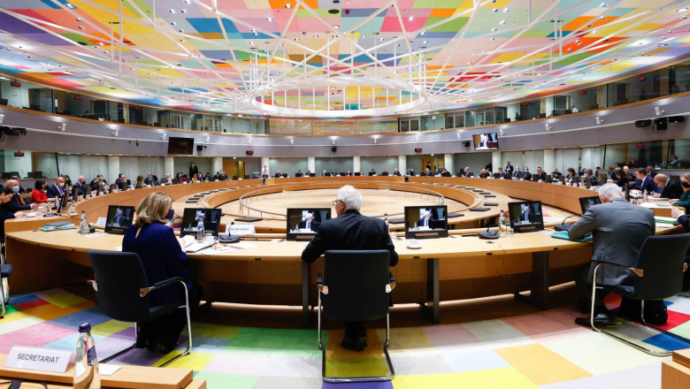 Ministrii de externe ai UE discuta astazi la Luxemburg despre razboiul din Ucraina. La Consiliul Afaceri Externe participa si Oana Toiu Imagine