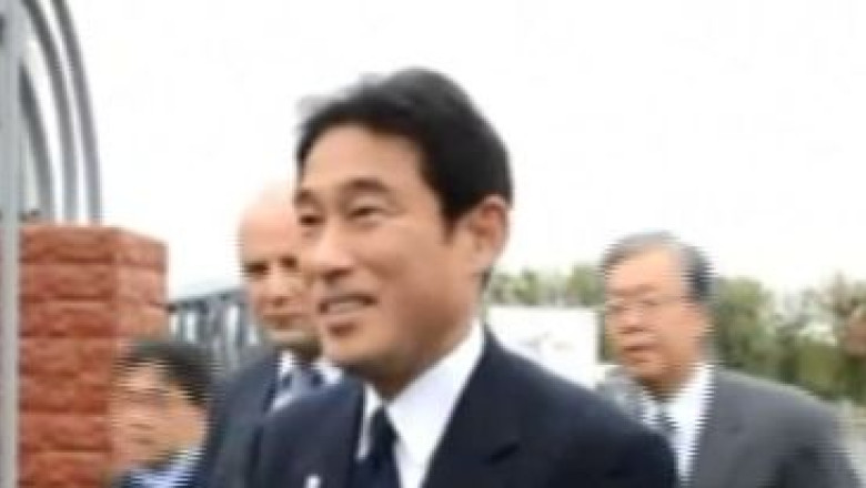 Ministrul de Externe nipon, la Cernobil. Japonia vrea sa afle cum face fata Ucraina efectelor dezastrului nuclear Imagine