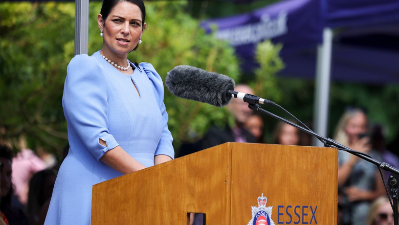 Ministrul de interne al Marii Britanii, Priti Patel, a anuntat ca demisioneaza dupa ce Liz Truss va prelua oficial functia de premier Imagine