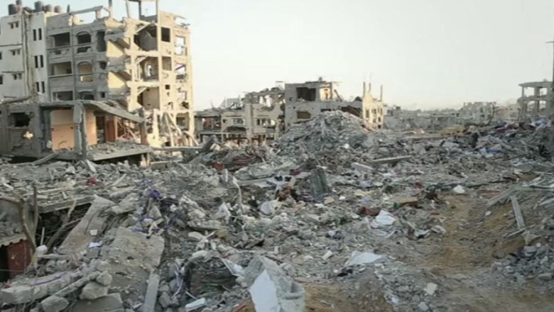 Ministrul lucrarilor publice din Gaza, la Digi24: Rugam Israelul sa ne deschida granitele, sa incepem reconstructia caselor si spitalelor Imagine