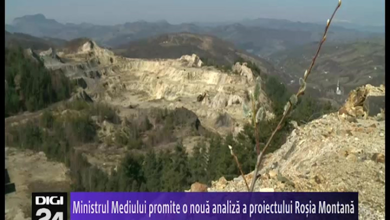 Ministrul Mediului promite o noua analiza a proiectului Rosia Montana Imagine