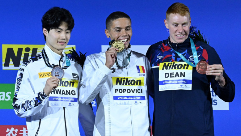 Ministrul Sportului, impresionat de performanta lui David Popovici: „Toate inimile Romaniei au batut azi in pieptul lui” Imagine