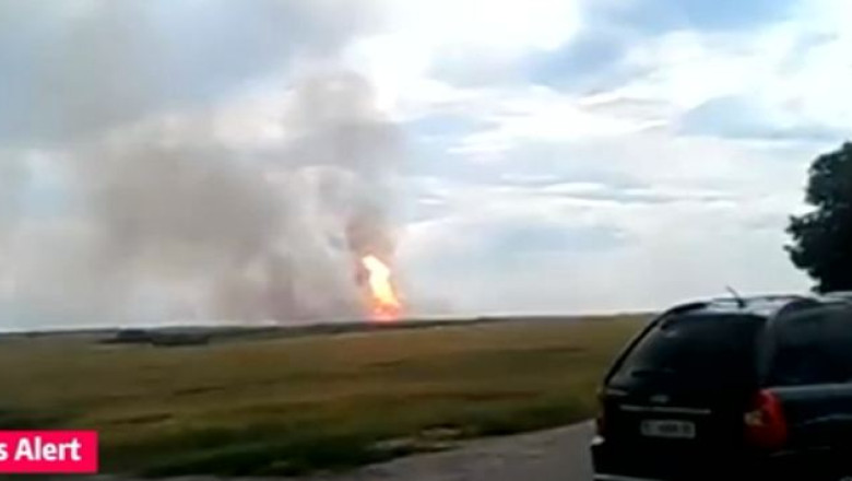 Ministrul ucrainean de Interne: Explozia de la gazoduct a fost provocata de o bomba Imagine