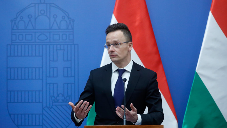 Ministrul ungar de Externe spune ca unele persoane il eticheteaza drept „spion rus” atunci cand vorbeste despre razboiul din Ucraina Imagine