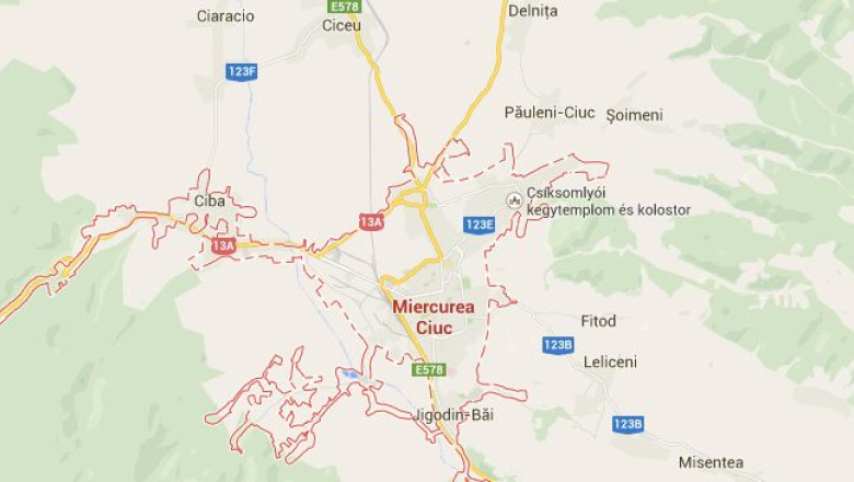 Minus 15 grade Celsius la Miercurea Ciuc, cea mai scazuta temperatura din tara Imagine