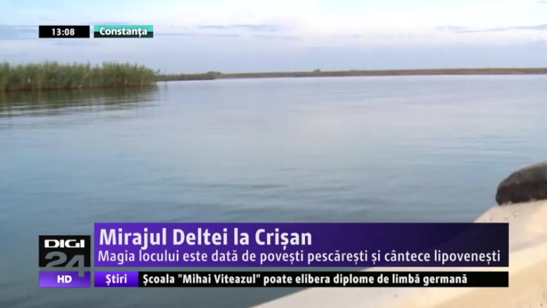Mirajul Deltei la Crisan. Magia locului este data de povesti pescaresti si cantece lipovenesti Imagine
