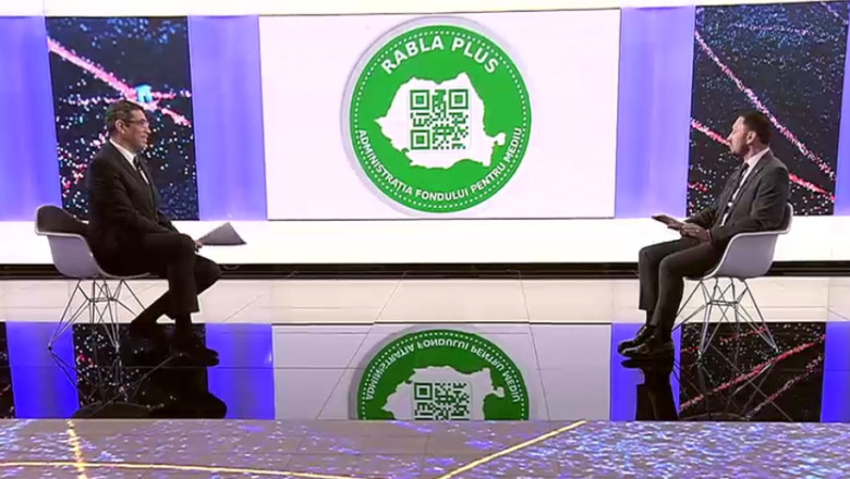 Mircea Fechet despre autocolantul RABLA: A fost o decizie a colegilor de la Fondul de Mediu. Daca deranjeaza poate renuntam Imagine