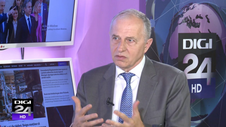 Mircea Geoana, la Interviurile Digi24.ro: Rusia e intr-o situatie in care nu poate sa-si atinga obiectivele nici macar in est sau sud Imagine