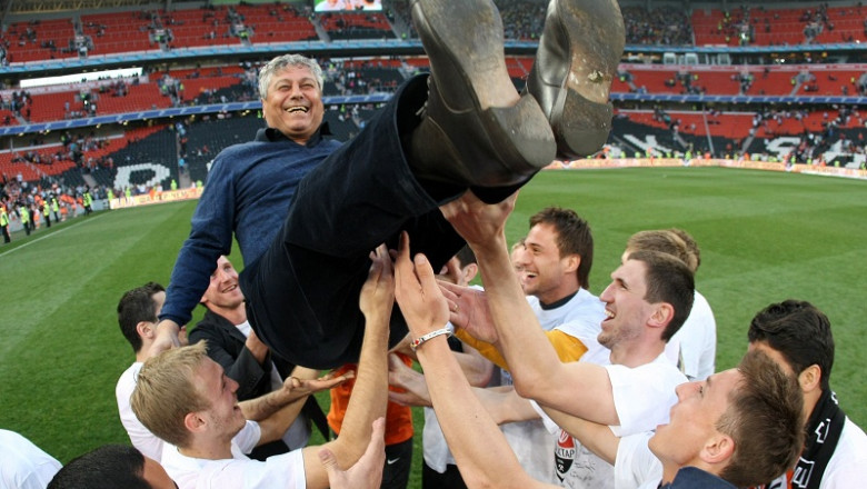 Mircea Lucescu a castigat o noua Cupa a Ucrainei cu Sahtior Donetk Imagine