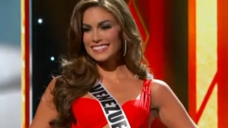 MISS UNIVERS. Cea mai frumoasa femeie din lume vine din Venezuela, are 25 de ani si e prezentatoare TV Imagine
