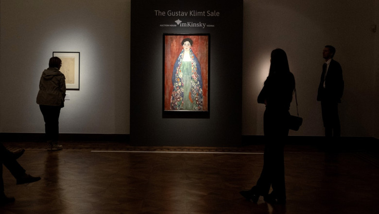 Misteriosul tablou al lui Klimt, disparut timp de 100 de ani, va fi scos la licitatie pentru o suma uriasa: „E un eveniment istoric” Imagine