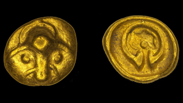 Misterul „Cupei curcubeului”: o moneda celtica rara, veche de 2.200 de ani, descoperita in Germania. Cum a ajuns acolo Imagine