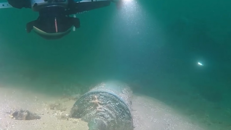 Misterul "epavei necunoscute de langa Eastbourne" a fost rezolvat. Povestea navei scufundate in 1672 Imagine