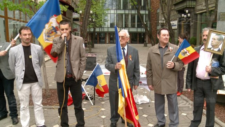 Miting la Timisoara pentru a sustine reinstaurarea monarhiei Imagine