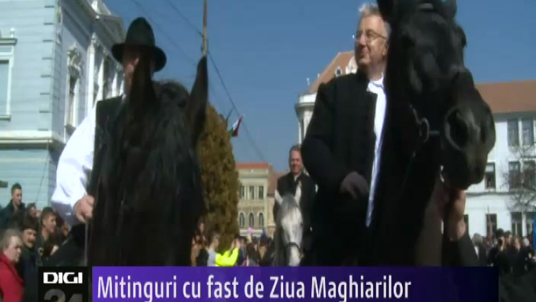 Mitinguri cu fast de Ziua Maghiarilor Imagine