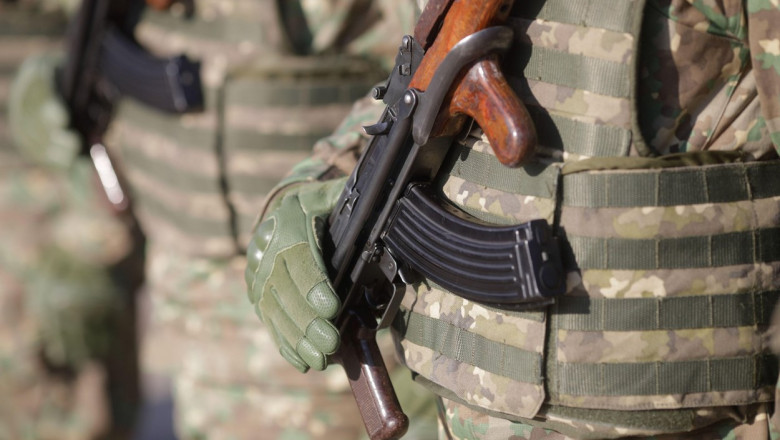 Mitraliera si munitia furate in luna martie de la o unitate militara din Mamaia au fost gasite Imagine
