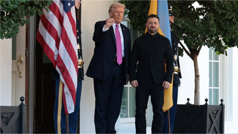Miza enorma pentru Ucraina: Volodimir Zelenski, primit de Donald Trump, la Casa Alba. Anuntul SUA despre rachetele Tomahawk Imagine