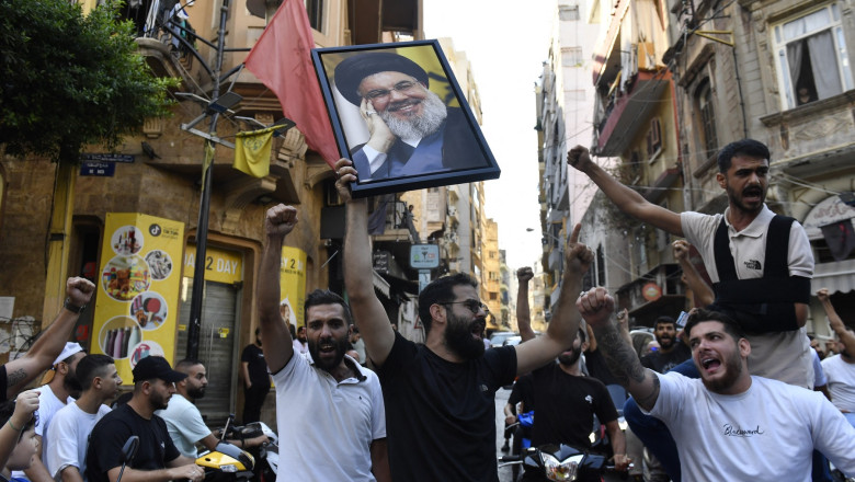 Moartea liderului Hezbollah uneste cele doua grupari aflate in razboi cu Israelul. Ce a declarat Hamas despre incident Imagine