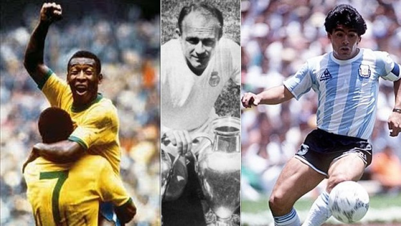 Moartea lui Alfredo Di Stefano i-a pus pentru prima oara de acord pe Maradona si Pele: „El a fost cel mai bun!” Imagine