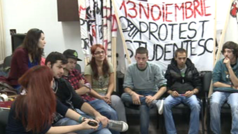 Mobilizare generala in campusurile studentesti inainte de protest Imagine