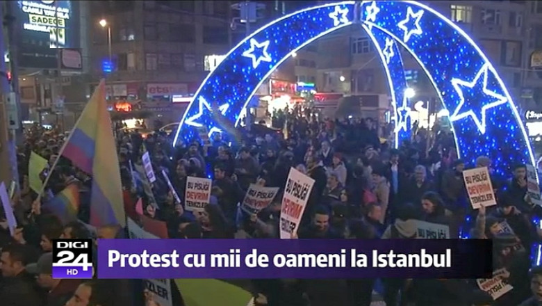 Mobilizare generala pentru proteste la Istanbul si Ankara. Manifestantii nu se lasa impresionati de remanierea realizata de premierul Erdogan Imagine