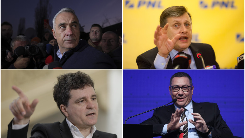 Moda independentilor pentru Cotroceni. Cat de rupti sunt Georgescu, Antonescu, Ponta sau Dan de vechea lume politica Imagine