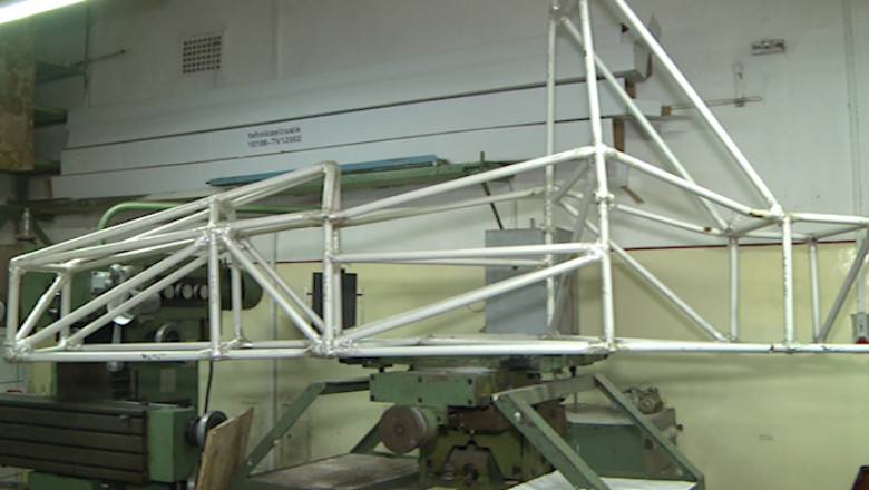 Model de Formula 1, construit la Timisoara Imagine