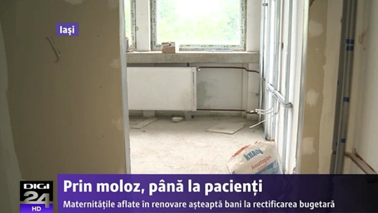 Modernizarea maternitatilor, pe punctul de a fi suspendata. Singura solutie: o noua rectificare de buget Imagine