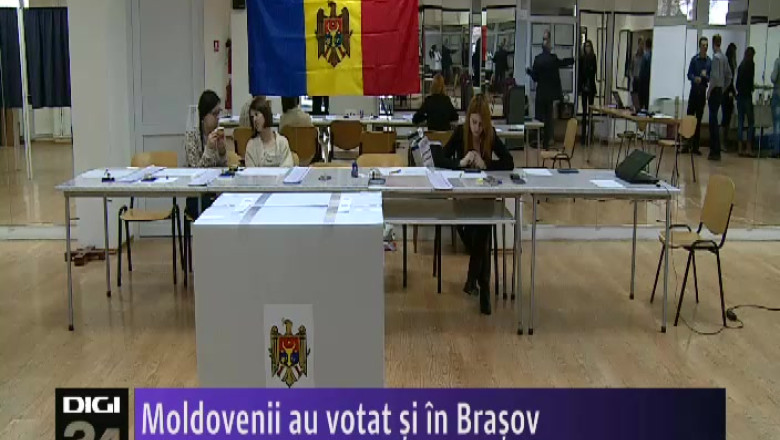 Moldovenii au votat si in Brasov Imagine