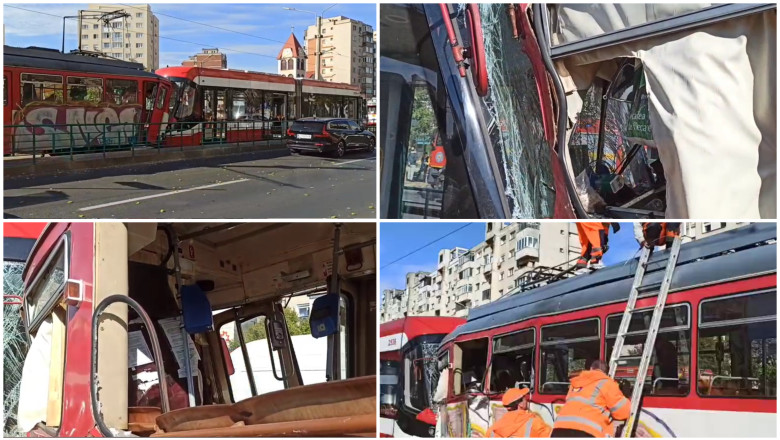 Momente de groaza: un tramvai a pornit singur din depou si a lovit tot ce i-a iesit in cale. Marturiile pasagerilor ajunsi la spital Imagine