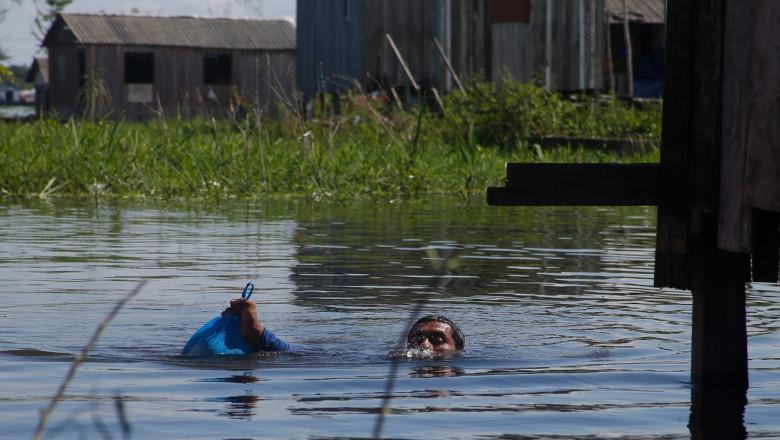 Momente terifiante surprinse in Brazilia in timpul unor inundatii devastatoare: aproape 100 de oameni au murit Imagine