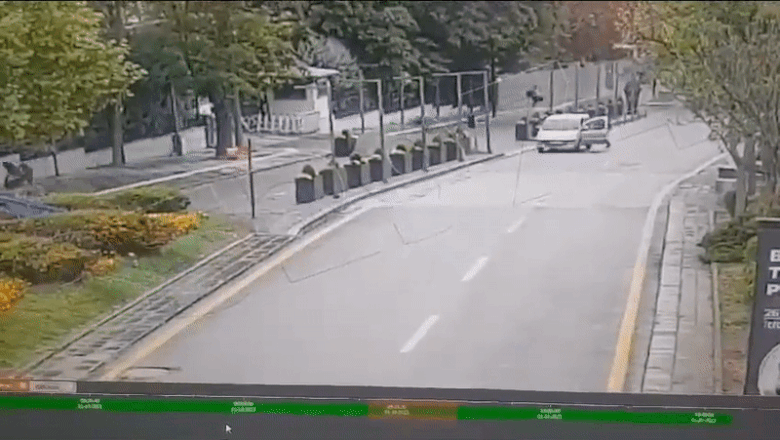 Momentul exploziei din Ankara. In atentatul terorist din Turcia au murit doi atacatori Imagine
