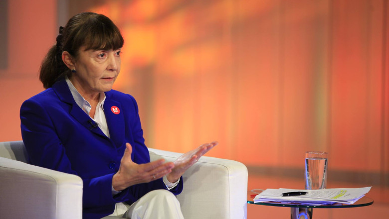 Monica Macovei a castigat procesul cu Dan Sova. Ea il acuzase ca ii calomniase tatal Imagine