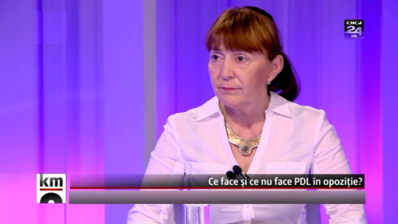 Monica Macovei despre Vasile Blaga: „Daca se simte mai bine alaturi de doctrina comunista, as vrea sa ne-o spuna” Imagine