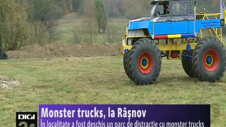 Monster trucks, la Rasnov Imagine