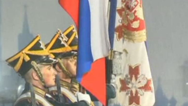 Moscova. 1.600 de soldati din 13 tari iau parte la un festival de muzica militara Imagine