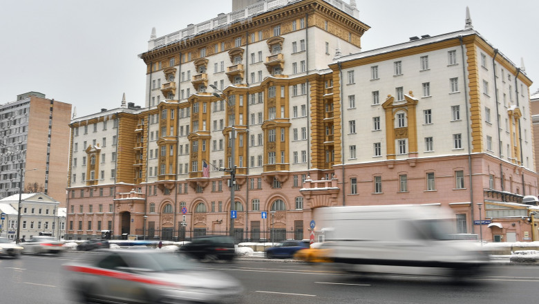Moscova a schimbat adresa ambasadei SUA in Rusia Imagine