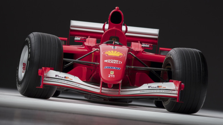 Mostenirea lui Schumacher. Cu cat s-a vandut la licitatie un monopost Ferrari cu care campionul a castigat la Monaco Imagine