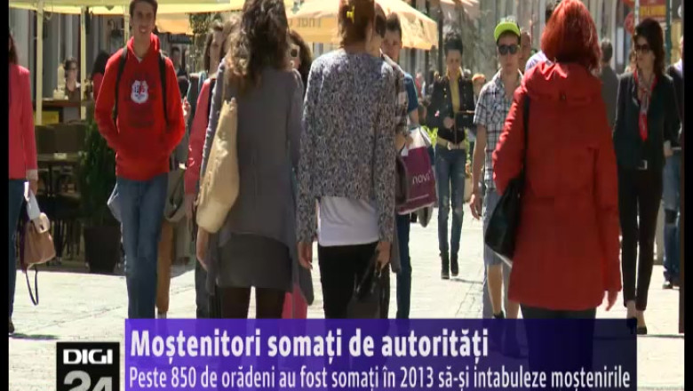 Mostenitori somati de autoritati sa faca succesiunile Imagine