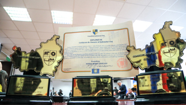 Motii salvatori au devenit cetateni de onoare ai Clujului Imagine