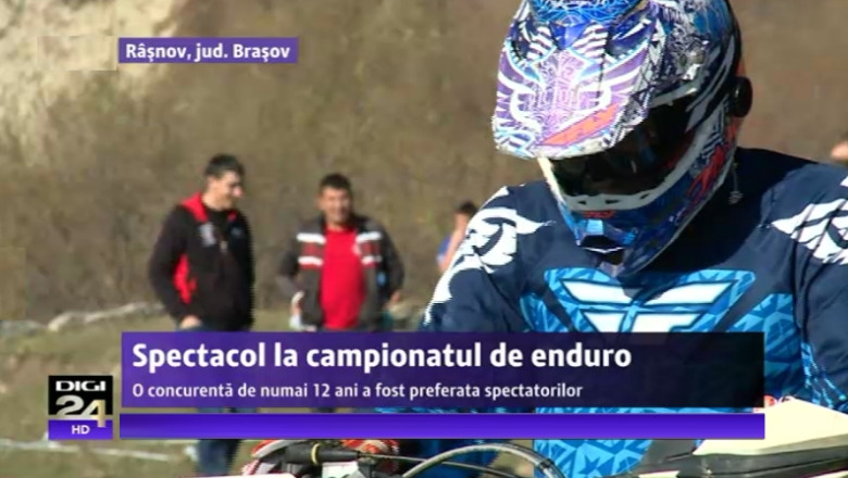 Moto-cross la 12 ani: Spectacol la finala Campionatului National de Enduro de la Rasnov Imagine