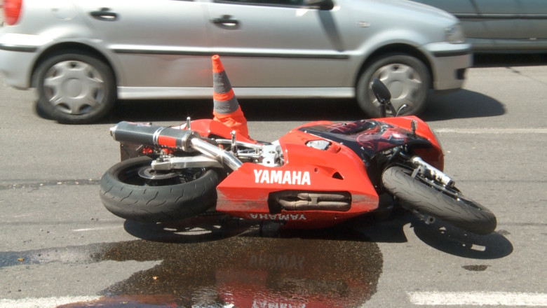 Motociclist ucis in Baia Mare. Barbatul fugea de politisti Imagine
