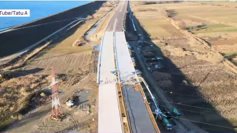 Mult asteptata autostrada Sibiu - Pitesti incepe sa prinda contur. Cand ar putea avea loc urmatoarea inaugurare Imagine