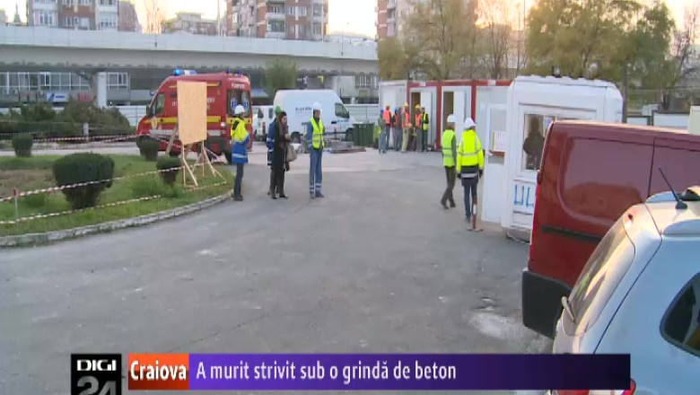 Muncitor mort intr-un accident pe santierul de renovare a unui hotel din Craiova Imagine