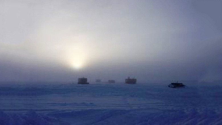Muntele Dome Fuji, din Antarctica, cel mai rece punct de pe Terra: -91,2 grade Celsius Imagine