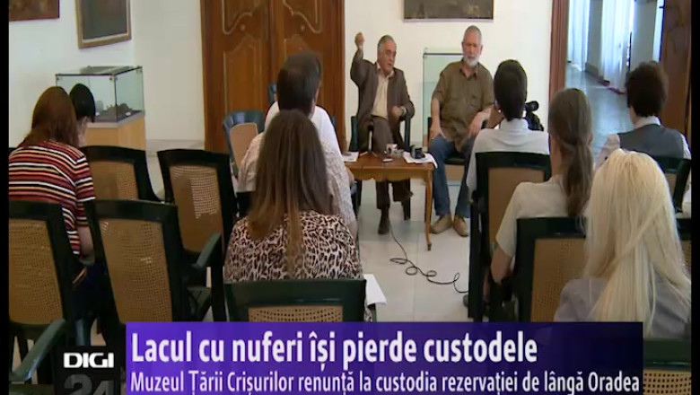 Muzeul Tarii Crisurilor renunta la custodia rezervatiei Lacul cu nuferi din Baile 1 Mai Imagine