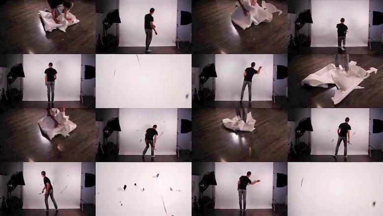 „Muzica hartiei”: Compozitorul american Andrew Huang foloseste hartia pe post de instrument muzical Imagine