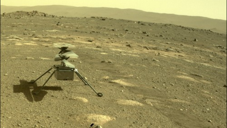 NASA a pierdut contactul cu elicopterul sau Ingenuity de pe Marte Imagine