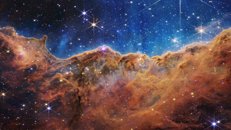 NASA a publicat noi imagini obtinute de telescopul spatial James Webb. De la stele care se nasc sau mor, la galaxii care danseaza Imagine